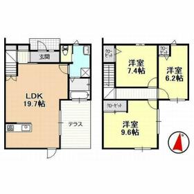 棒屋第12住吉ハイツの間取り