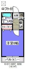 カーサ・ブランカ浦安(K-011)の間取り