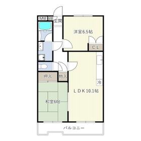 ローズマンション白糸台第3の間取り