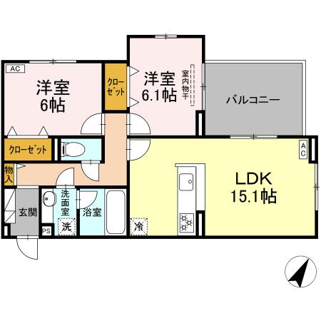 フェリーチェの間取り