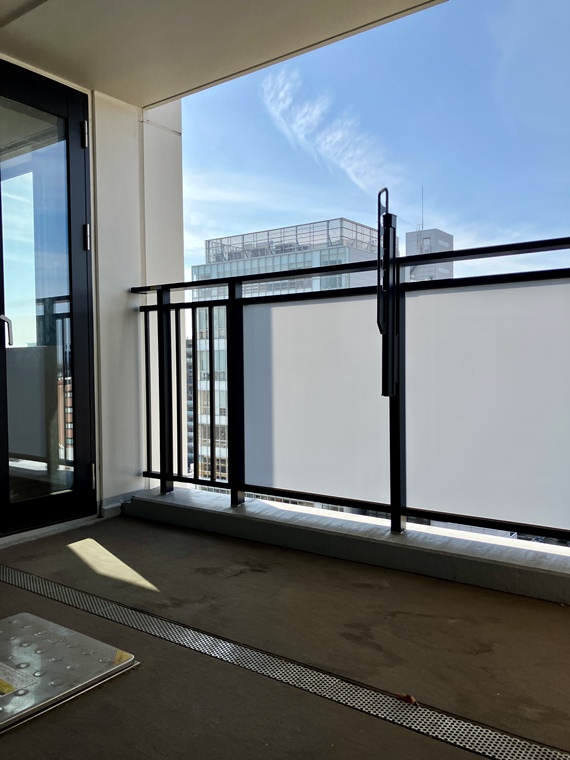 12/17 バルコニー