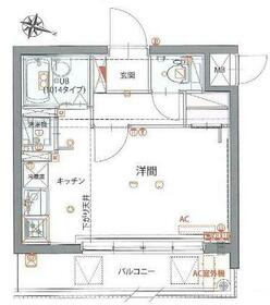 GENOVIA仲池上green wallの間取り
