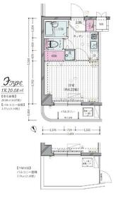 リヴシティ平和島の間取り