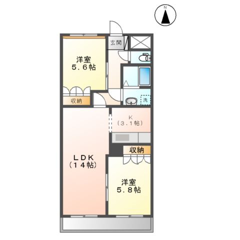 シトラスの間取り