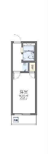 レオパレス5&5の間取り
