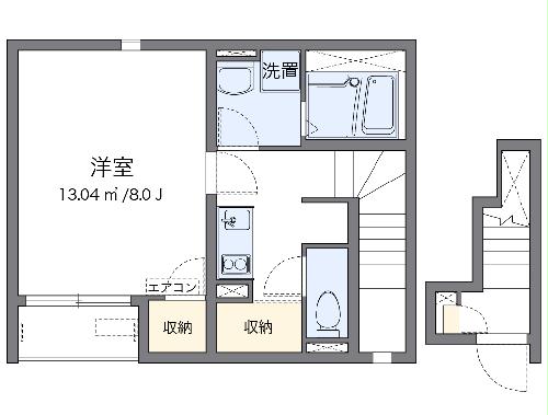 クレイノフリーダム浦和の間取り