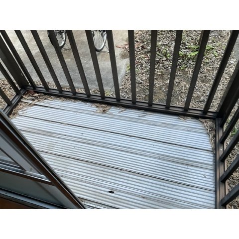 12/25 バルコニー