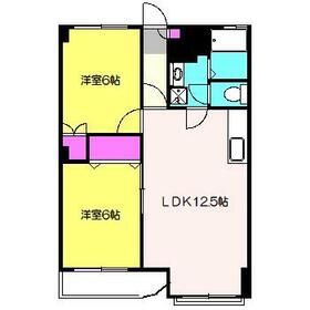 シャトレー新井の間取り