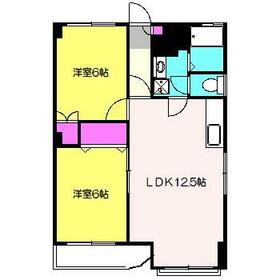 シャトレー新井の間取り