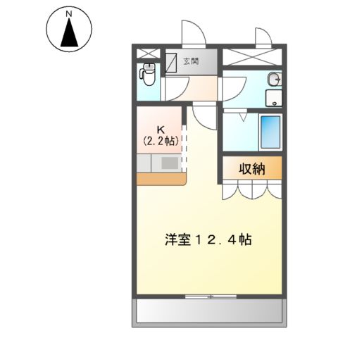メルヴェールの間取り
