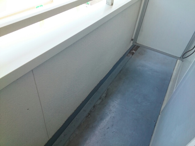 10/19 バルコニー