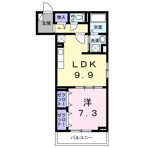 メープルコート小川の間取り