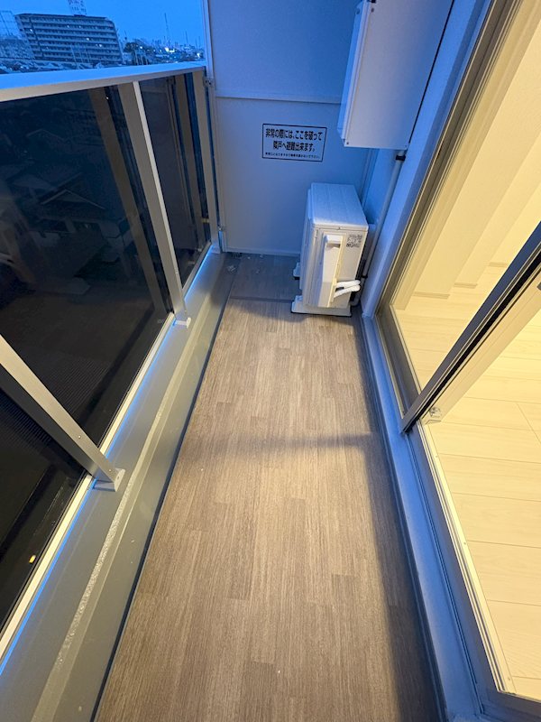 12/25 バルコニー