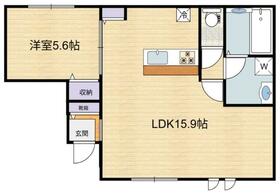 エルシオン狛江の間取り