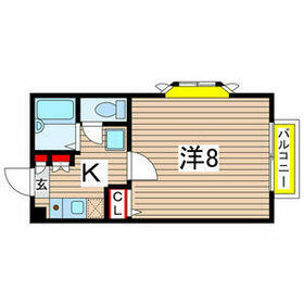 ベルドミールサクラギの間取り