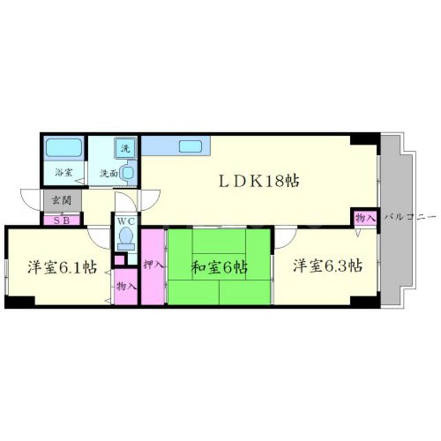 Collection蛍池の間取り