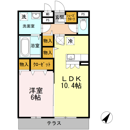 アルカディア湘南の間取り