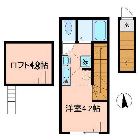 ポモドーロ北池袋の間取り