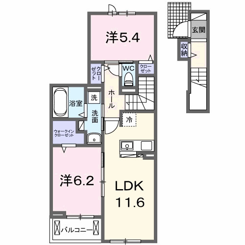 ピエナリオの間取り
