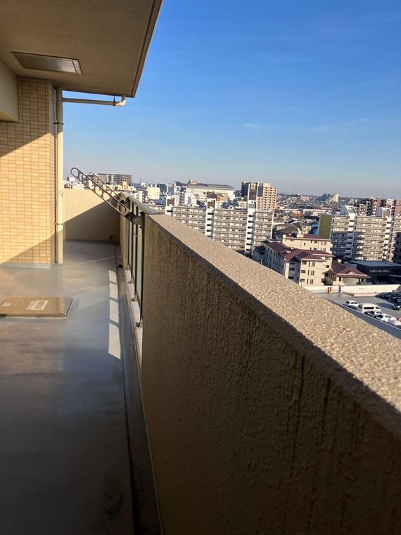 12/17 バルコニー