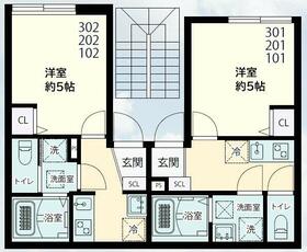 鶴見市場テラスの間取り