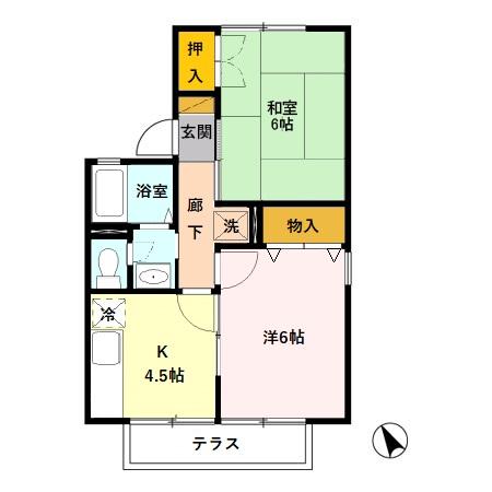 グレイスコートの間取り