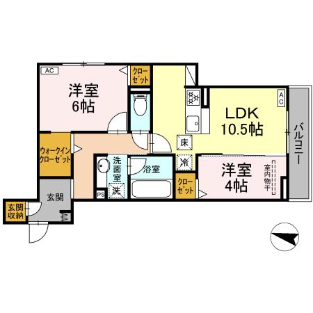 (仮称)D-ROOM長泉町下土狩Ⅱ分譲賃貸PJの間取り