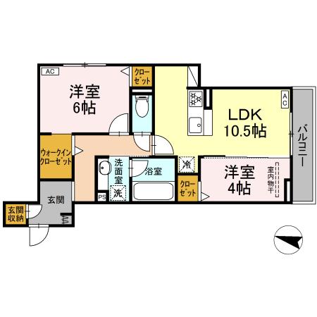 (仮称)D-ROOM長泉町下土狩Ⅱ分譲賃貸PJの間取り