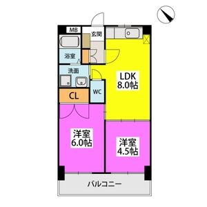 Amenity丸善の間取り