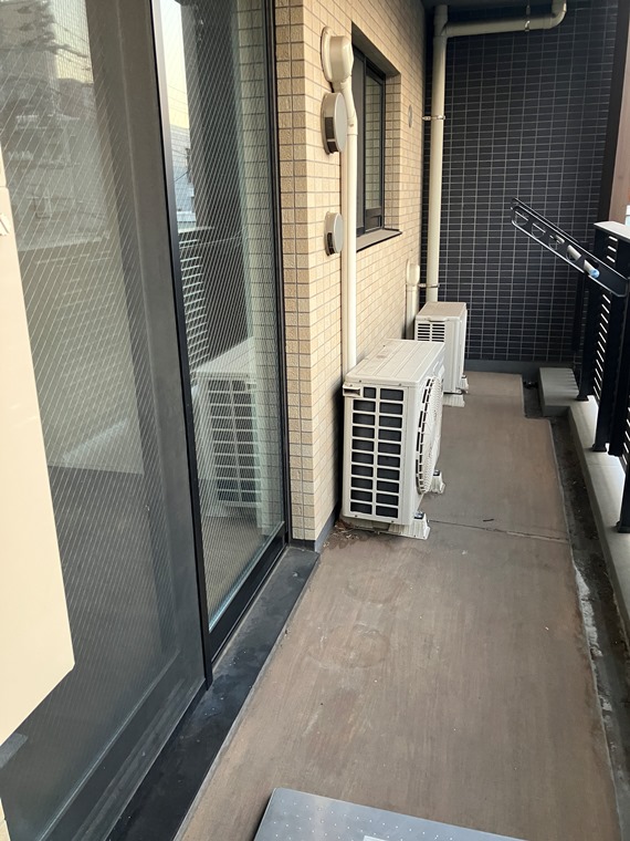 12/16 バルコニー