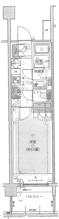 リビオ東中野ヒルトップの間取り