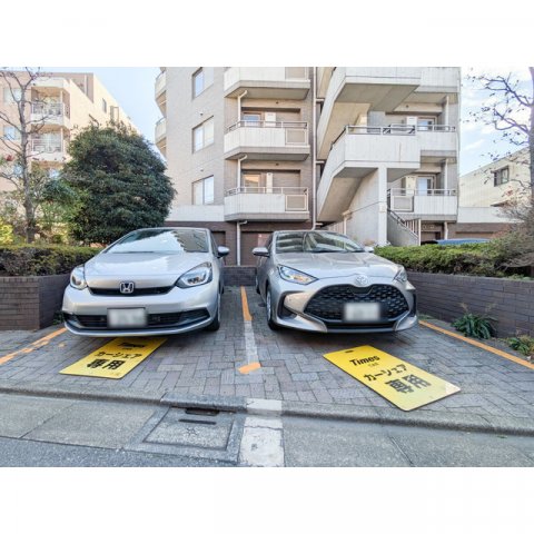 3/12 駐車場