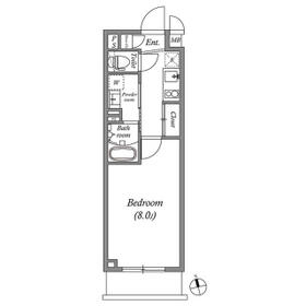 クオリタス大森山王の間取り