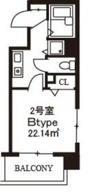 スカイコート日本橋浜町公園の間取り