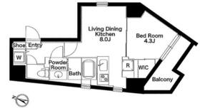 ルネサンスコート恵比寿の間取り