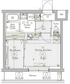 ミライズ下丸子アローの間取り