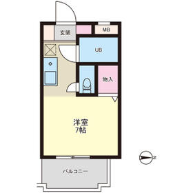 マイティハイツの間取り