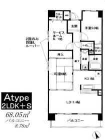 シュワーブ穂波の間取り