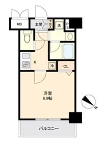 パレステュディオ神田EASTの間取り