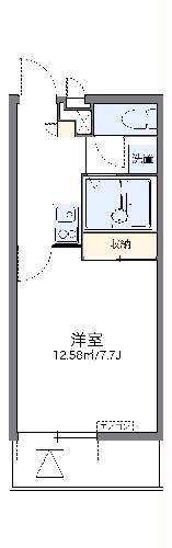 レオパレスわたうちの間取り