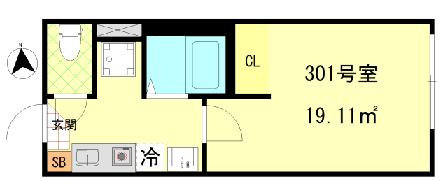 アルマ西小岩の間取り