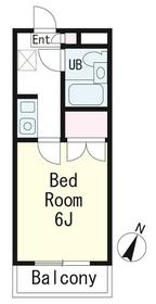 マロンハイツⅡの間取り