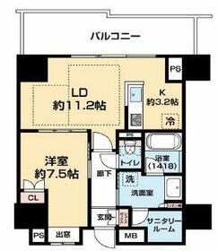ザ・ハウス豊橋WEST 702号室の間取り