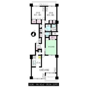 成城ハイム1号棟の間取り