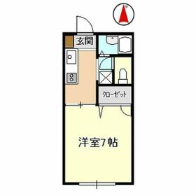 棒屋第1半田ハイツAの間取り