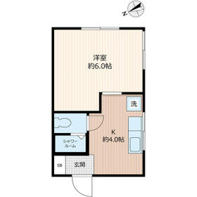 コーポフジの間取り