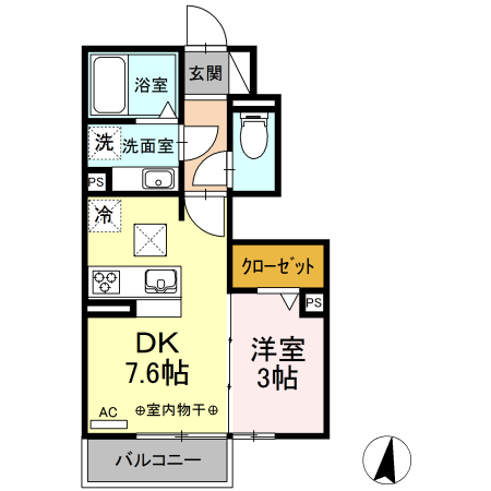 votre espoir(ヴォートルエスポワール)の間取り