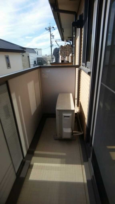 12/15 バルコニー