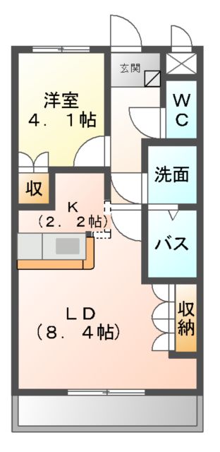 イーストエクセレンスの間取り