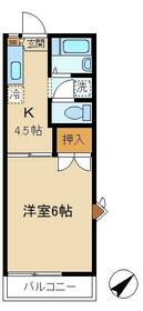 メゾンドールアザリアの間取り